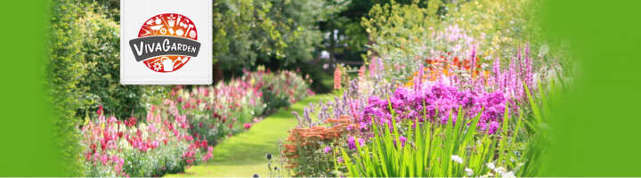 banner viva garden blumen garten banner viva garden blumen garten
